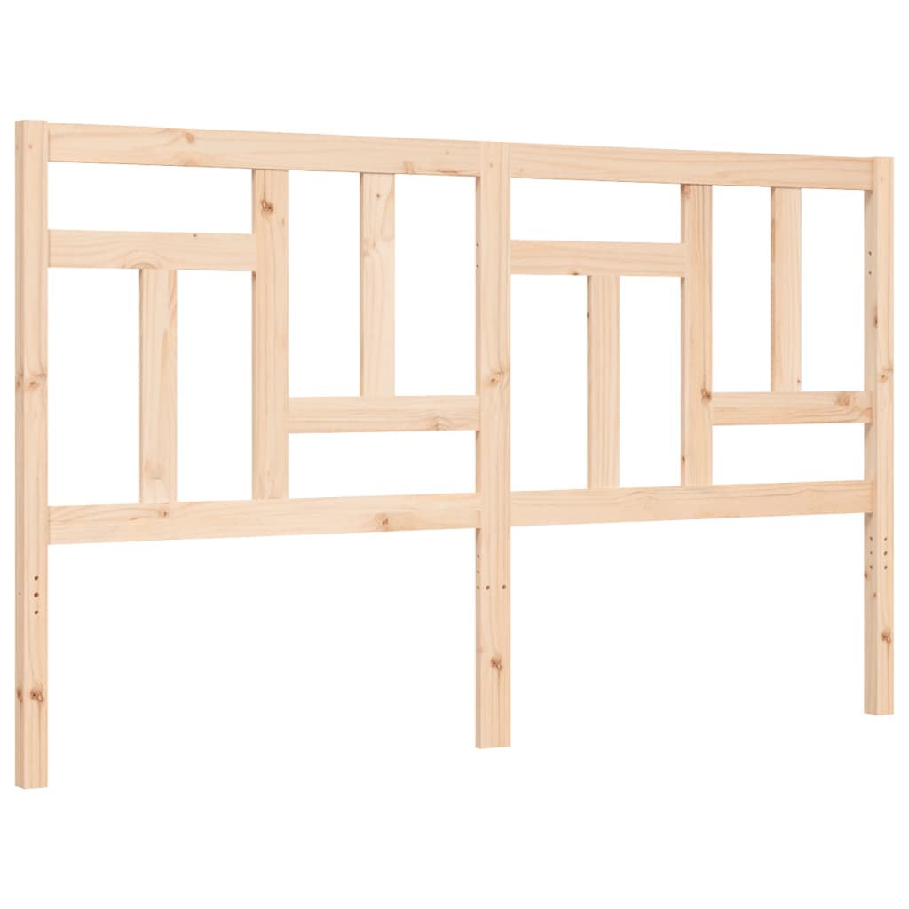 Massivholzbett ohne Matratze 160x200 cm Kiefernholz