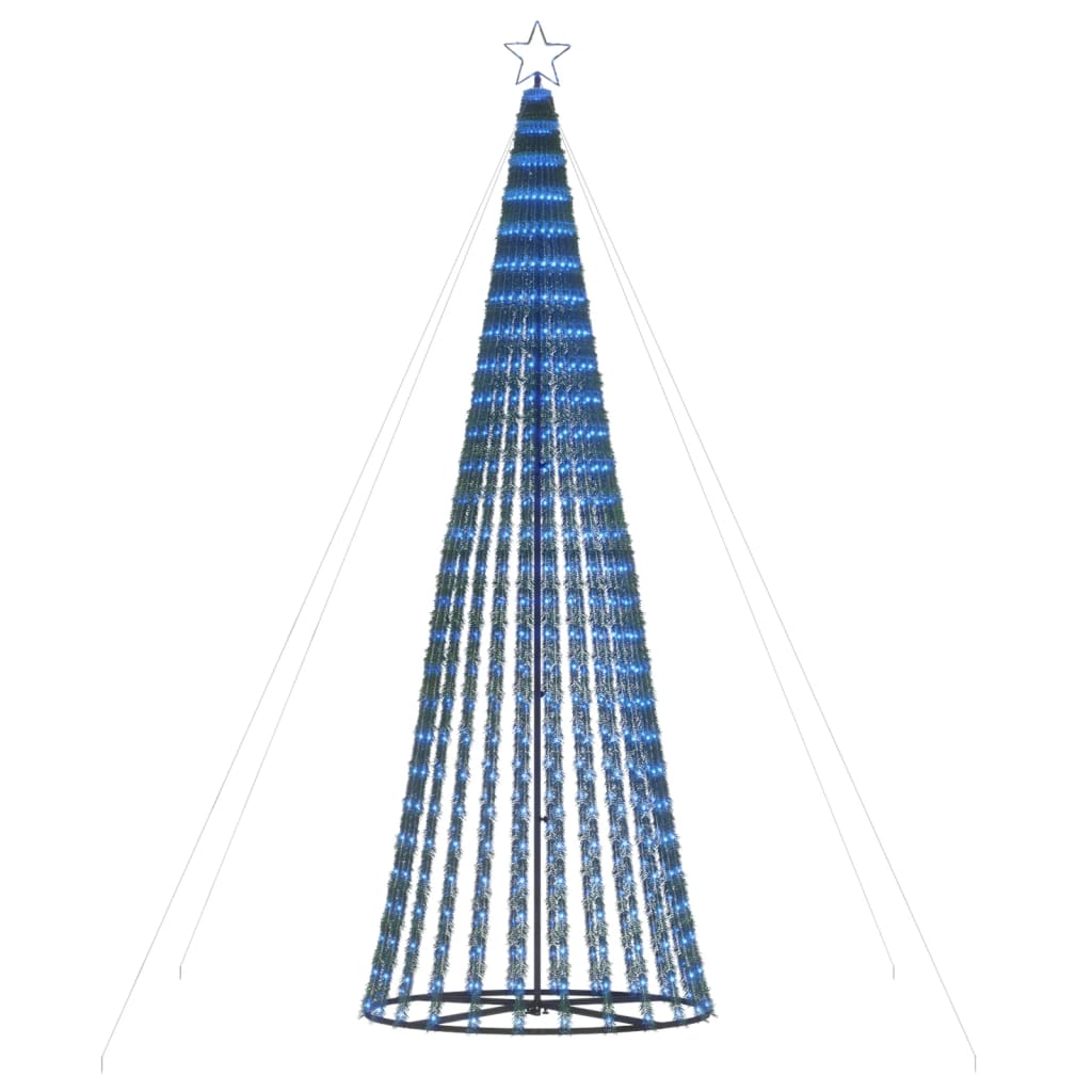 LED Weihnachtsbaum 688 LEDs Blau 300 cm