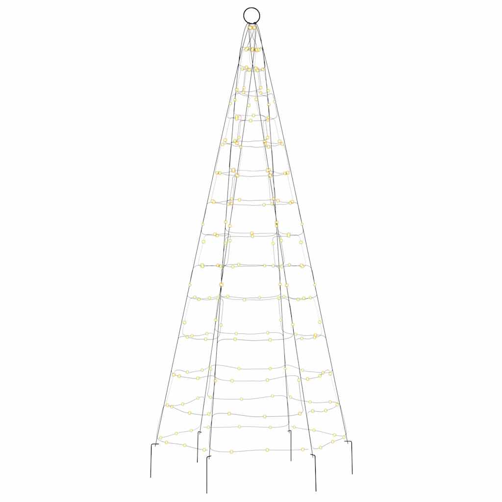 LED-Weihnachtsbaum 200 LEDs Warmweiß 180 cm
