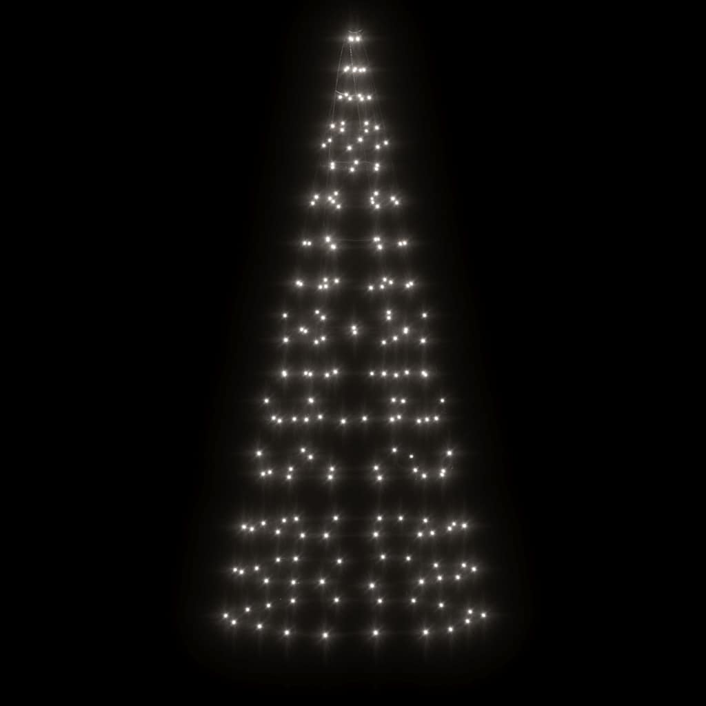 LED-Weihnachtsbaum 200 LEDs Kaltweiß 180 cm
