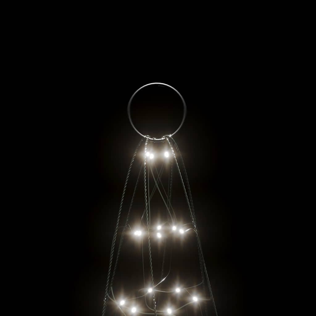 LED-Weihnachtsbaum 200 LEDs Kaltweiß 180 cm