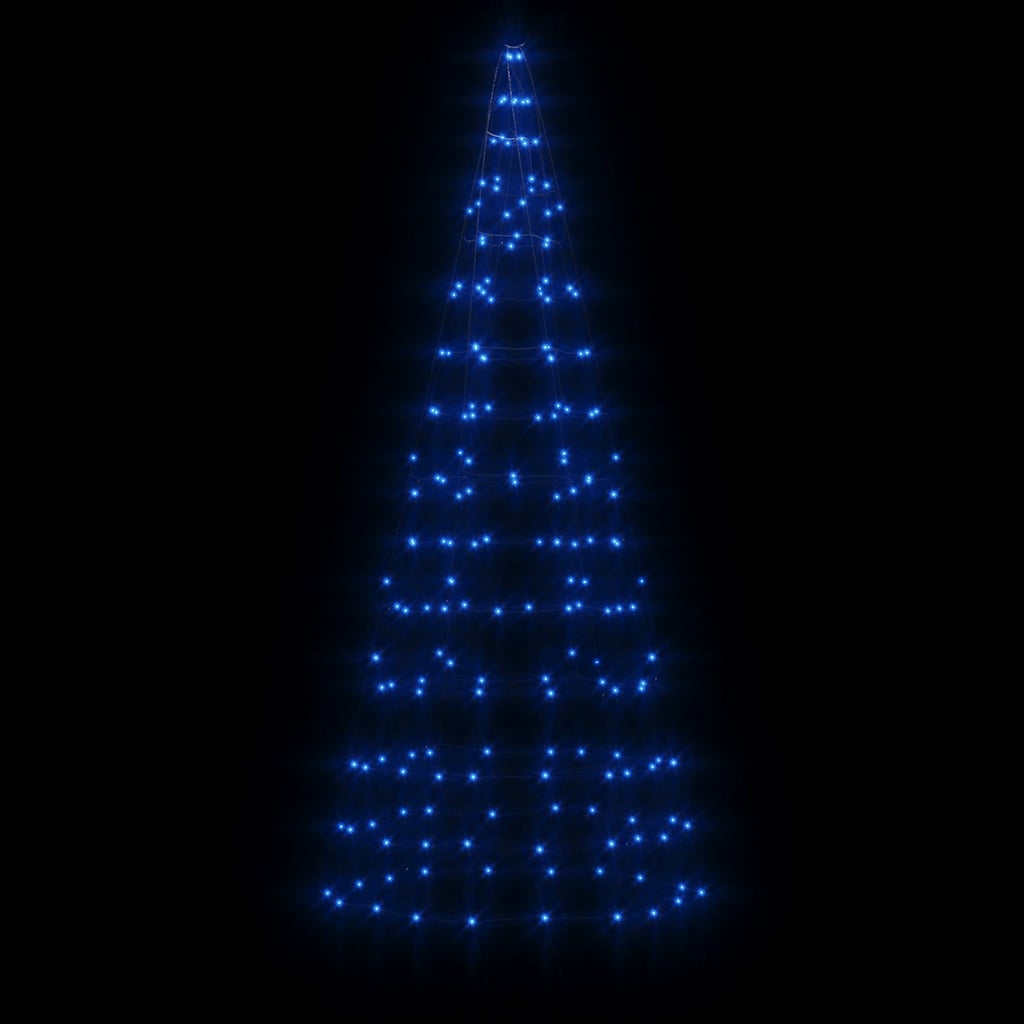 LED-Weihnachtsbaum 200 LEDs Blau 180 cm