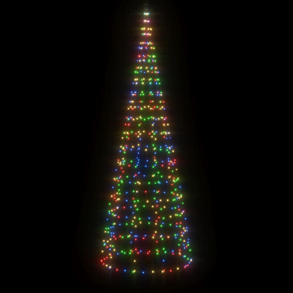 LED-Weihnachtsbaum 550 LEDs Mehrfarbig 300 cm