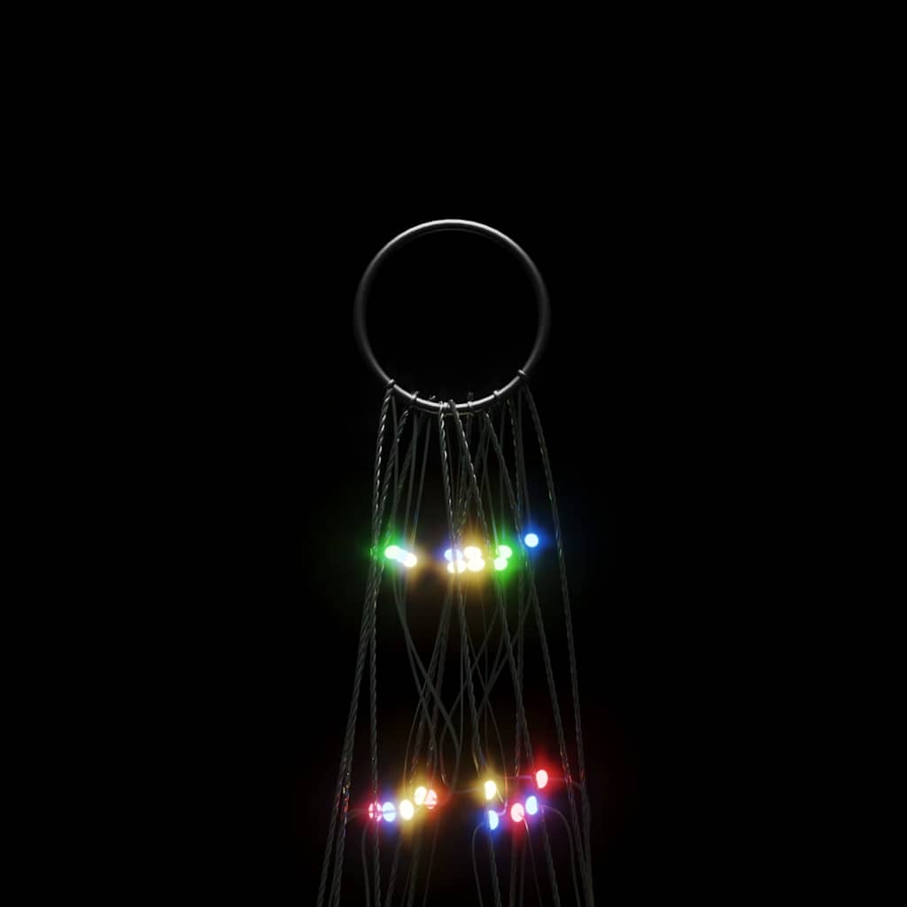 LED-Weihnachtsbaum 550 LEDs Mehrfarbig 300 cm