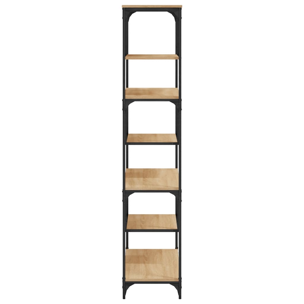 Bücherregal Sonoma-Eiche 81x36x176 cm Holzwerkstoff