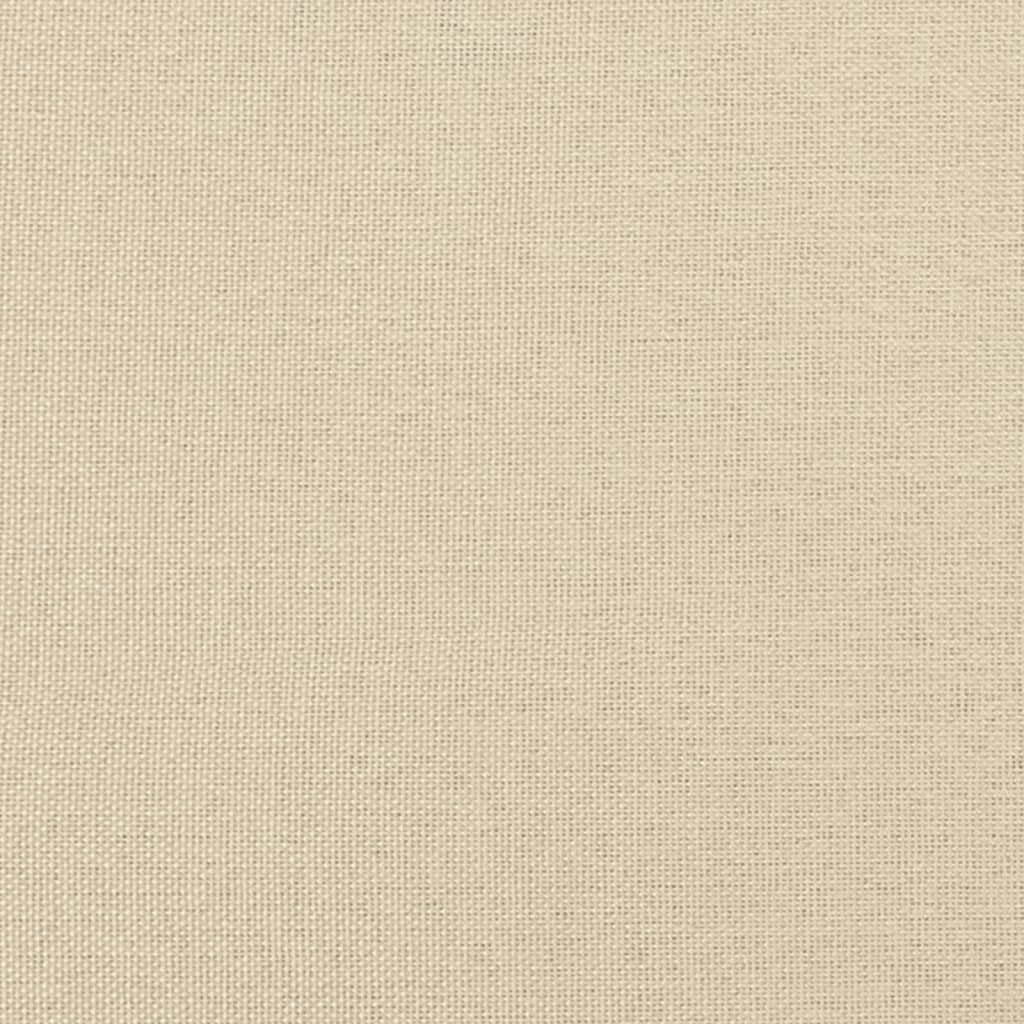 2-tlg. Sofagarnitur Creme Stoff