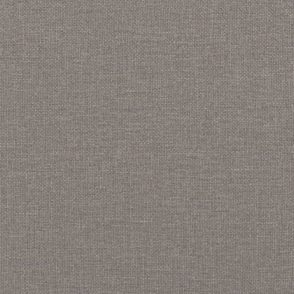 2-tlg. Sofagarnitur Taupe Stoff