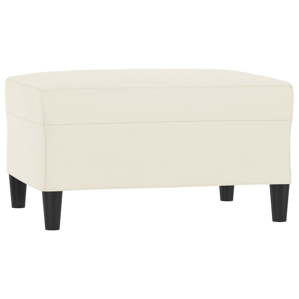 4-tlg. Sofagarnitur Creme Samt