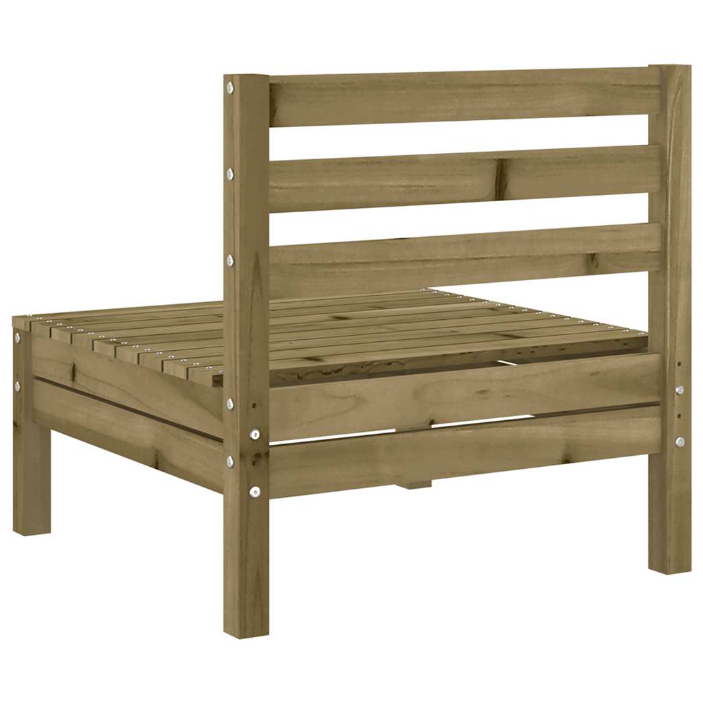 Gartensofa ohne Armlehnen Kiefernholz Imprägniert