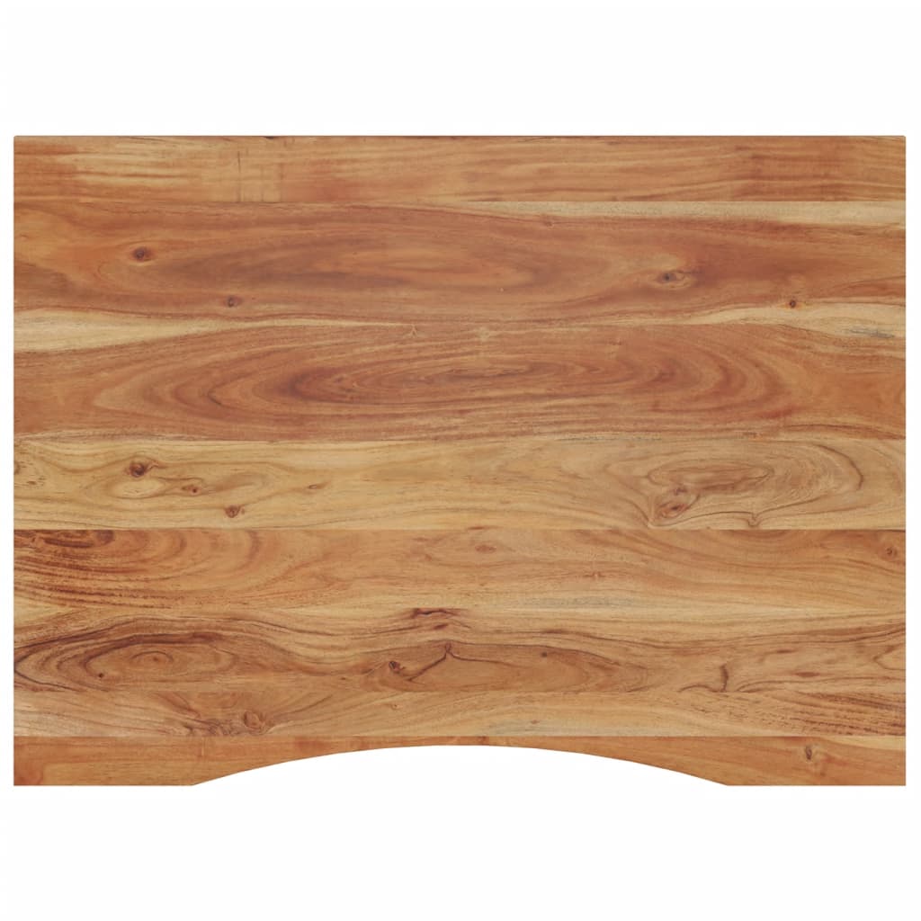 Schreibtischplatte 110x80x2,5 cm Rechteckig Massivholz Akazie