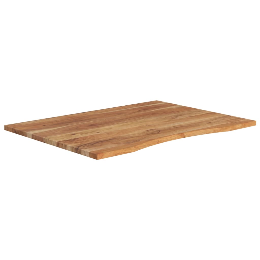 Schreibtischplatte 110x80x2,5 cm Rechteckig Massivholz Akazie
