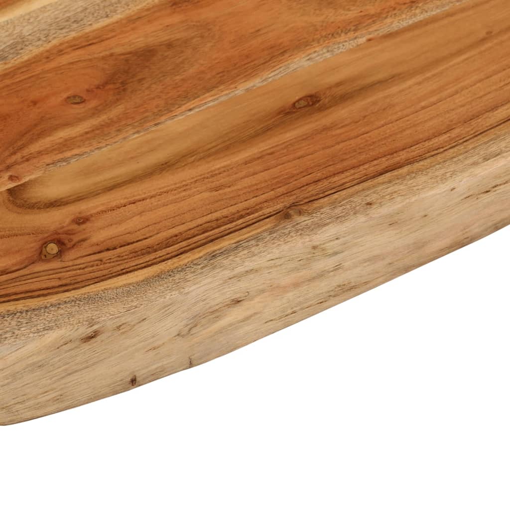 Waschtischplatte 80x60x3,8 cm Rechteckig Massivholz Akazie