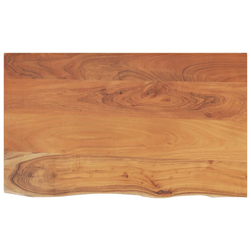 Waschtischplatte 100x60x3,8 cm Rechteckig Massivholz Akazie