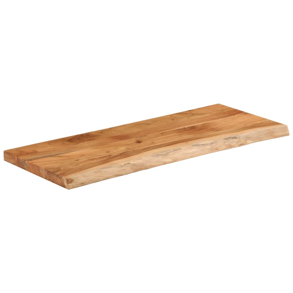 Waschtischplatte 140x60x3,8 cm Rechteckig Massivholz Akazie