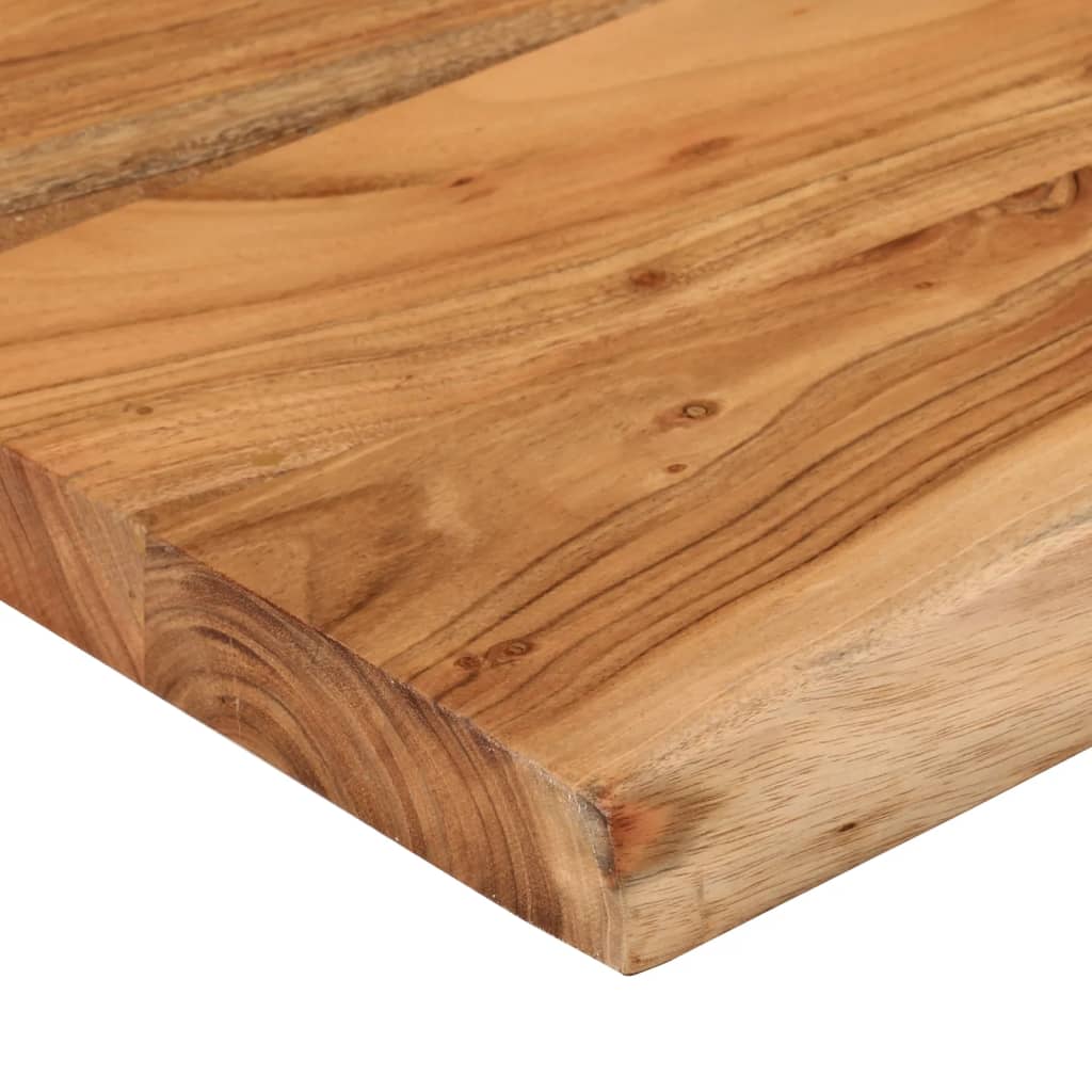Waschtischplatte 140x60x3,8 cm Rechteckig Massivholz Akazie