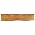 Tischplatte mit Baumkante 180x20x3,8 cm Massivholz Mango