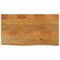 Tischplatte mit Baumkante 100x60x3,8 cm Massivholz Mango