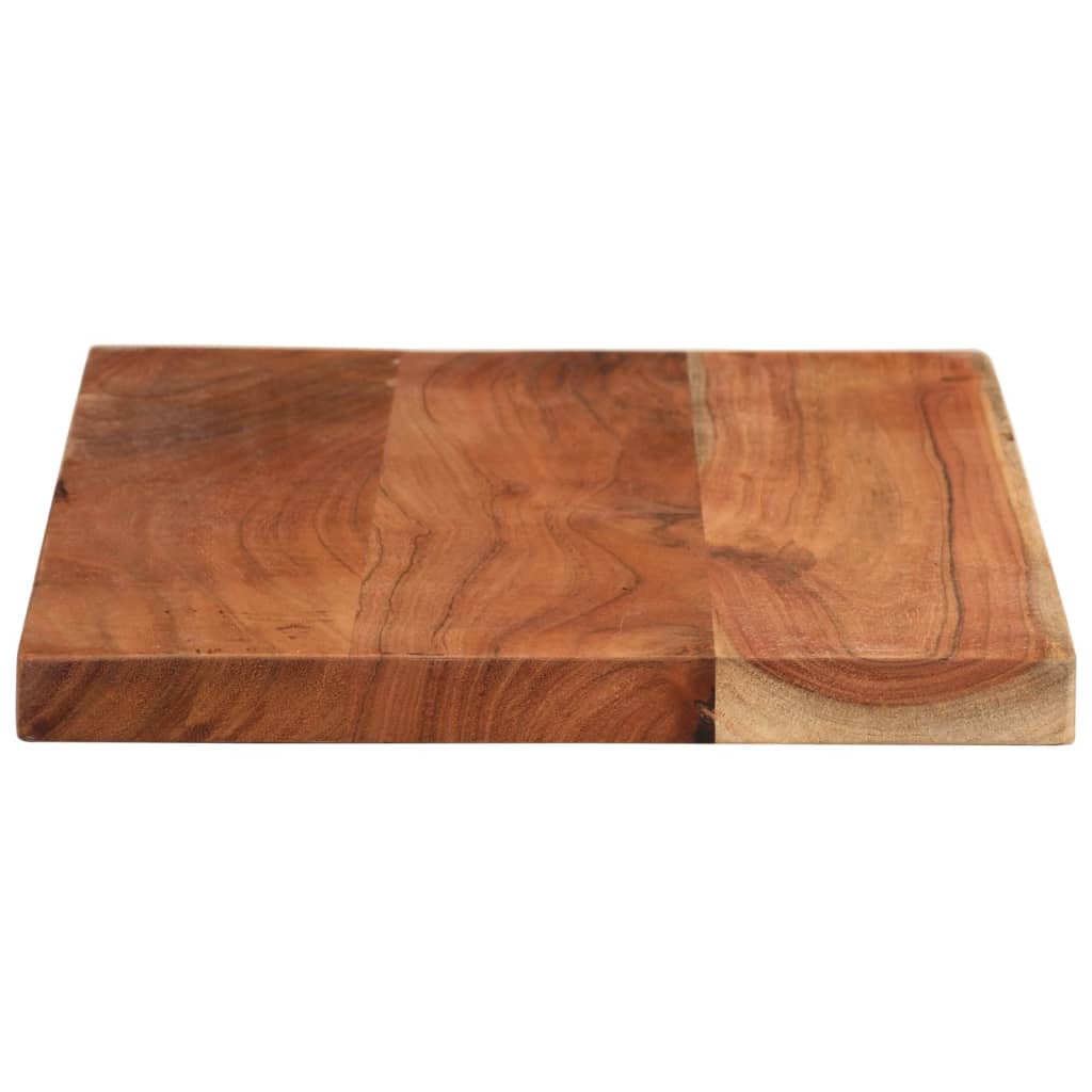 Tischplatte 60x40x2,5 cm Rechteckig Massivholz Akazie