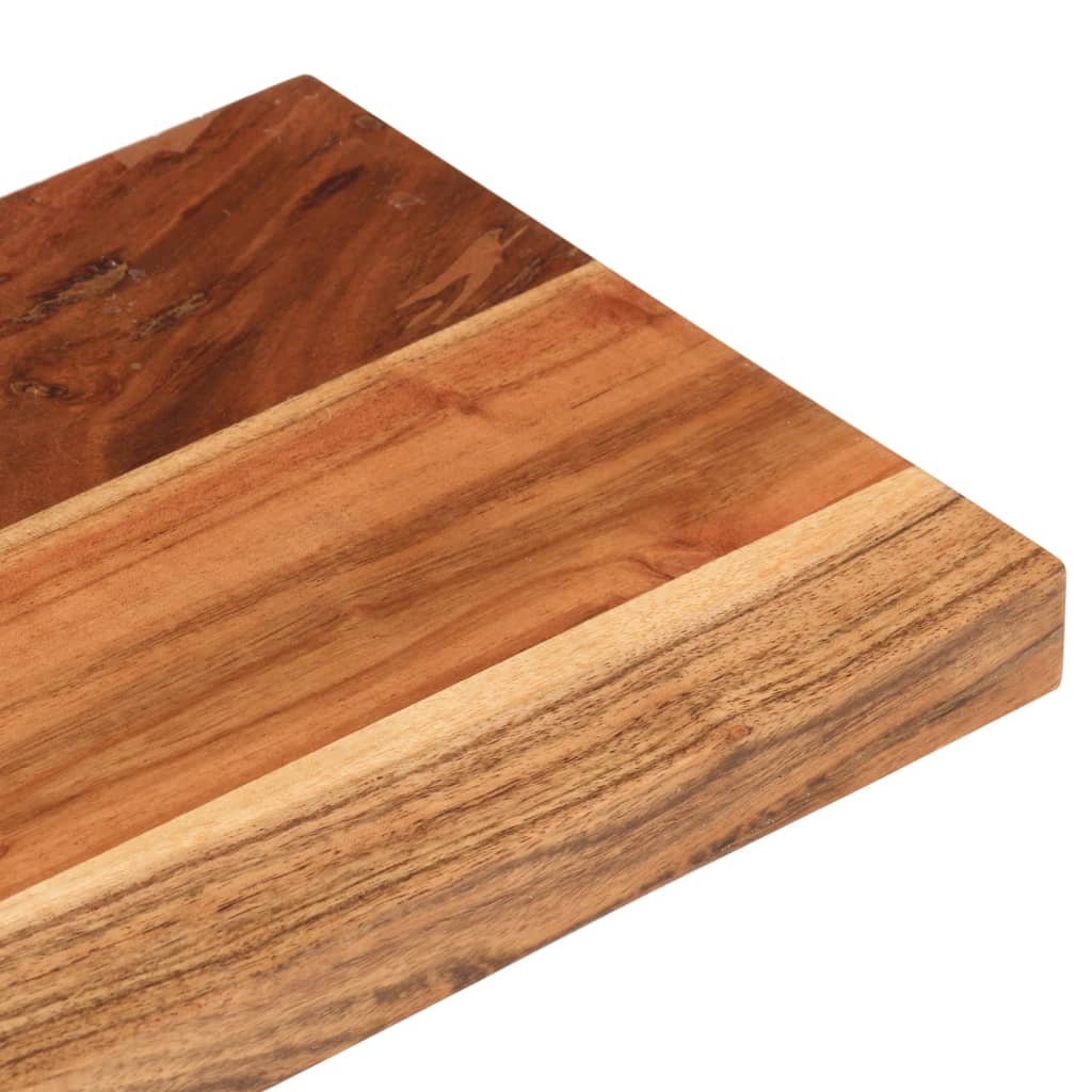 Tischplatte 60x40x2,5 cm Rechteckig Massivholz Akazie