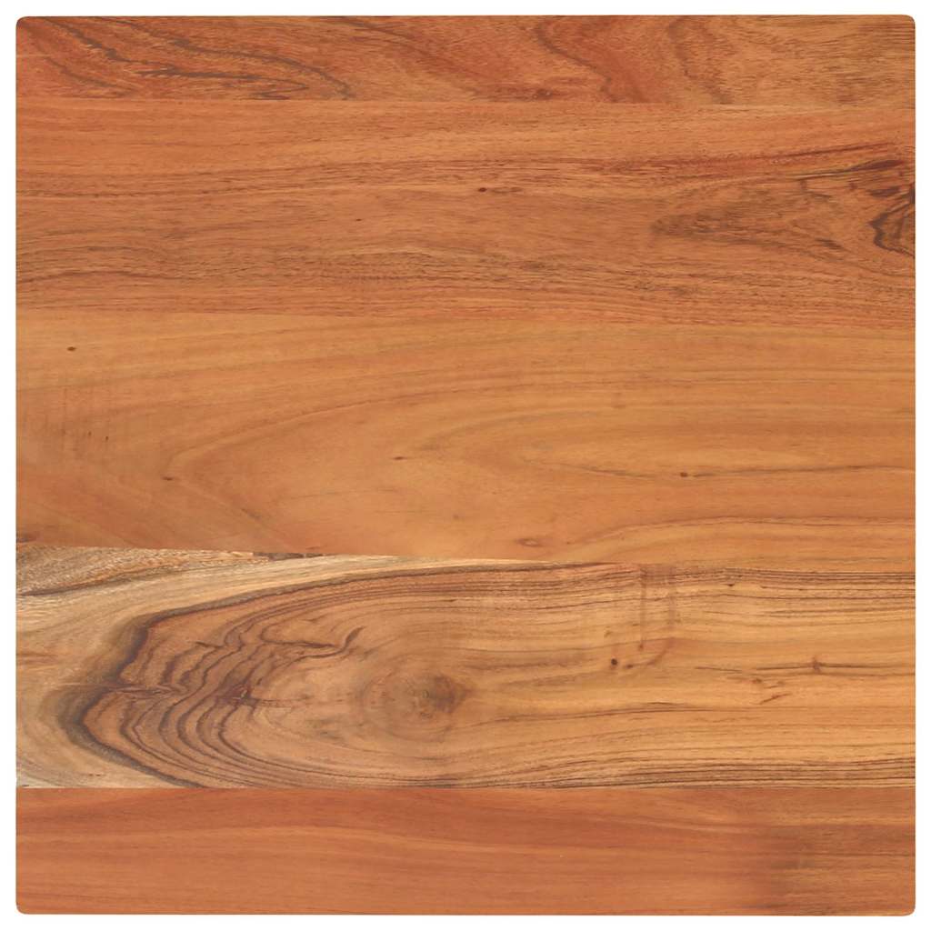 Tischplatte 50x50x2,5 cm Quadratisch Massivholz Akazie