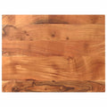 Tischplatte 80x50x2,5 cm Rechteckig Massivholz Akazie