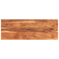Tischplatte 140x50x2,5 cm Rechteckig Massivholz Akazie