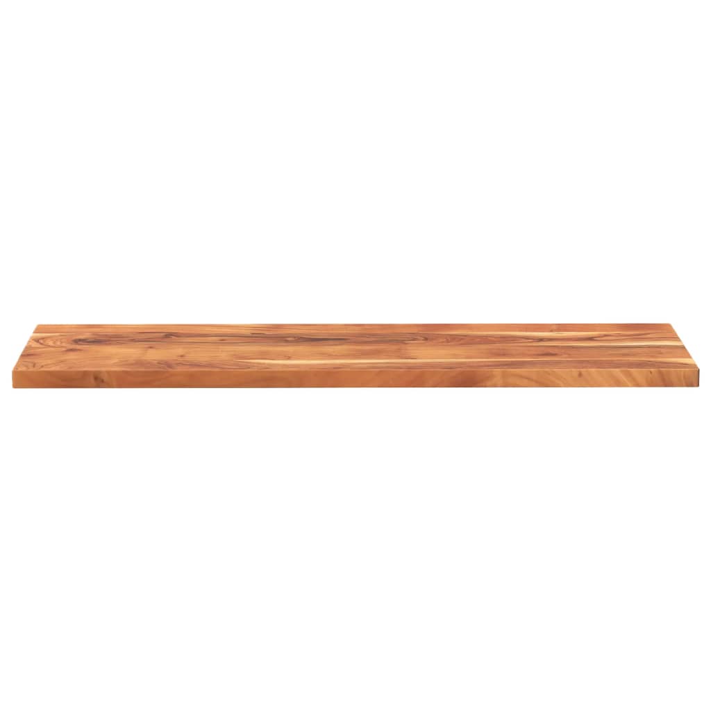 Tischplatte 140x50x2,5 cm Rechteckig Massivholz Akazie