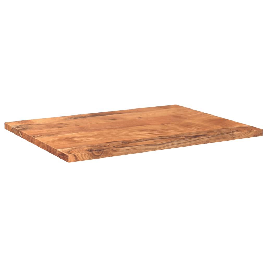 Tischplatte 70x60x2,5 cm Rechteckig Massivholz Akazie