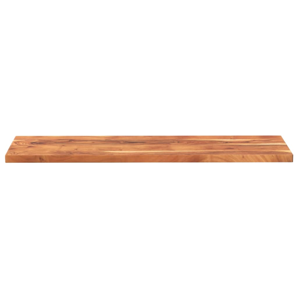 Tischplatte 140x60x2,5 cm Rechteckig Massivholz Akazie