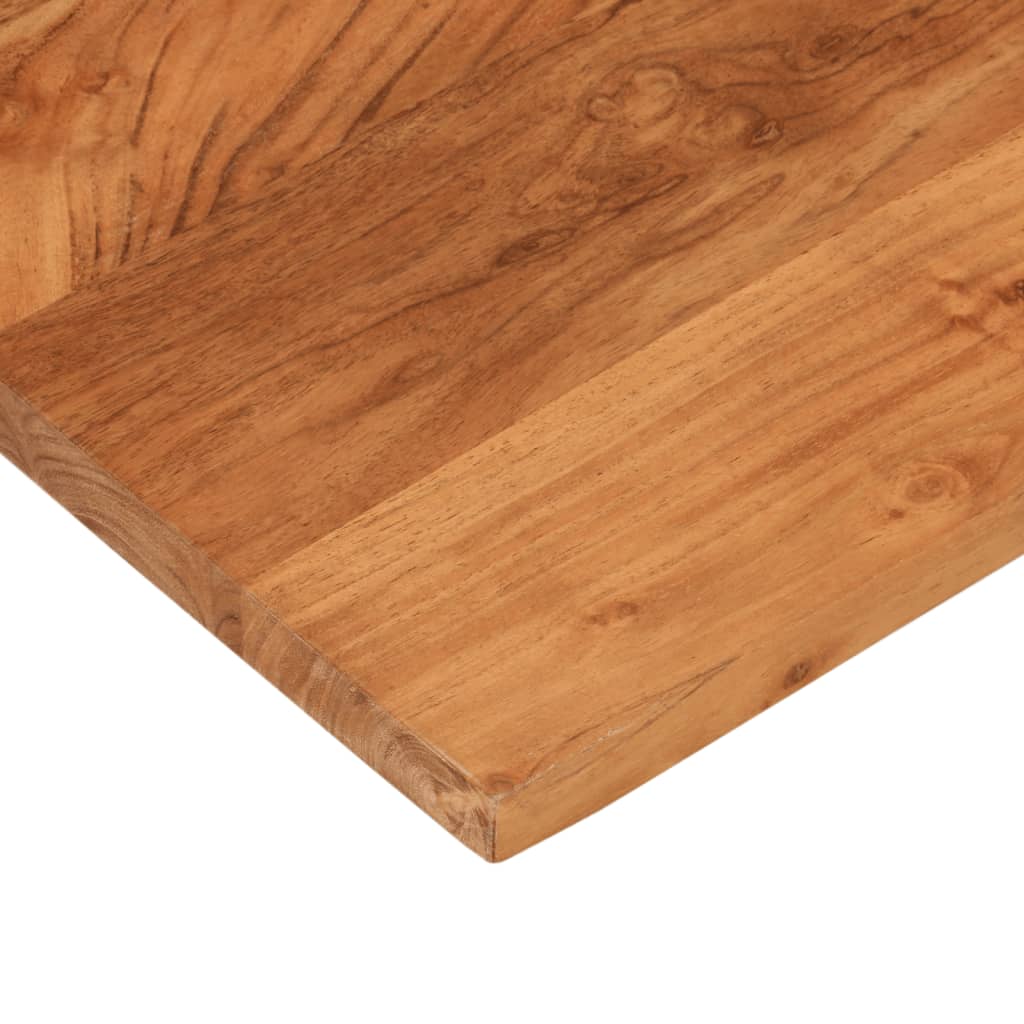 Tischplatte 90x90x2,5 cm Quadratisch Massivholz Akazie