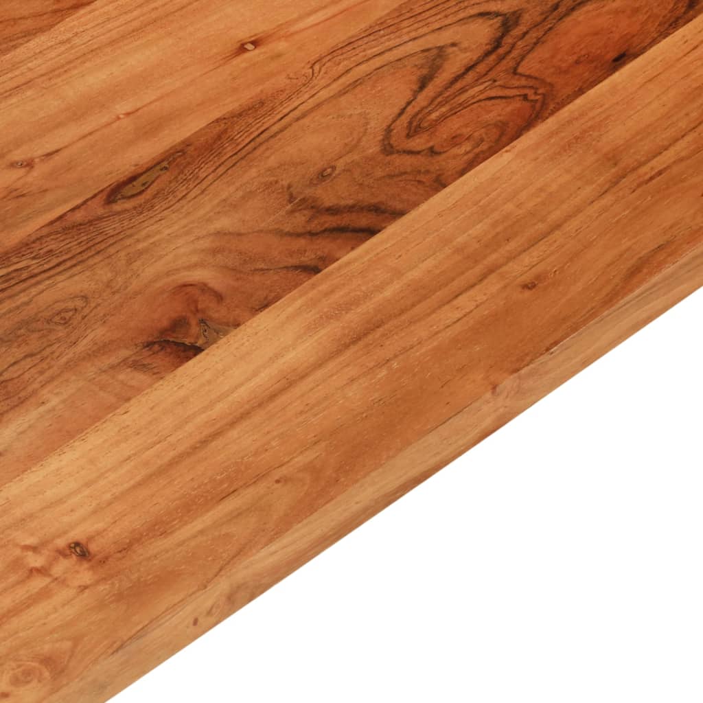 Tischplatte 90x90x2,5 cm Quadratisch Massivholz Akazie