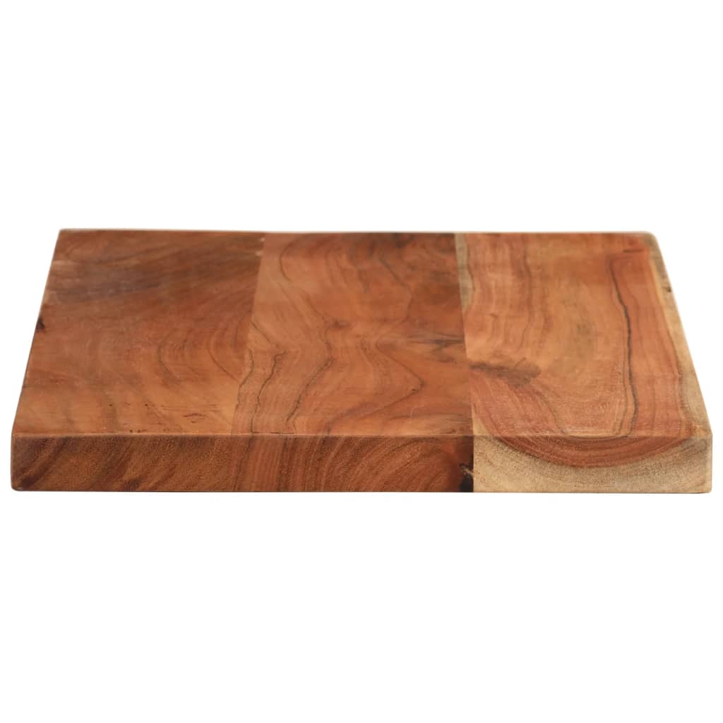 Tischplatte 40x20x3,8 cm Rechteckig Massivholz Akazie