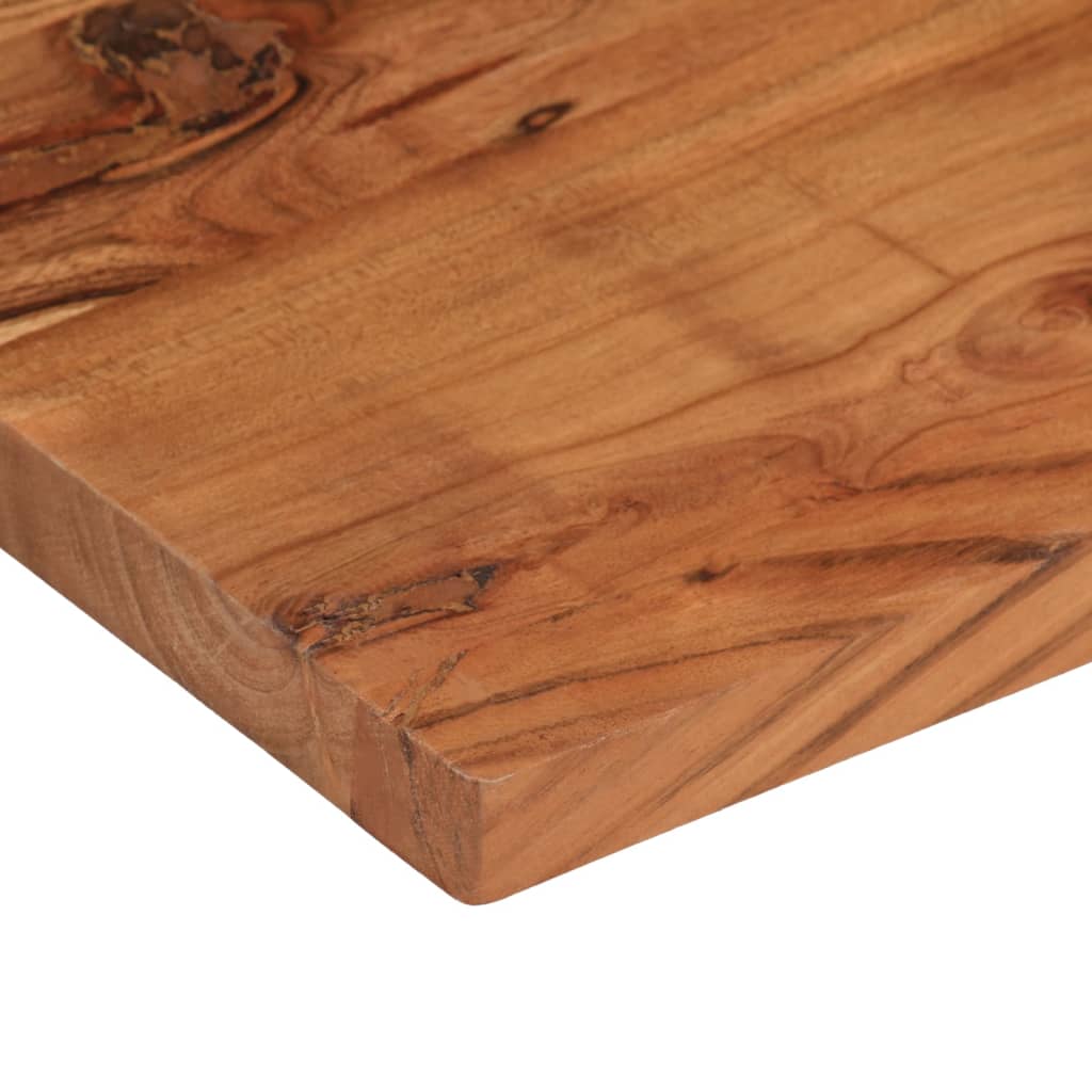 Tischplatte 70x40x3,8 cm Rechteckig Massivholz Akazie