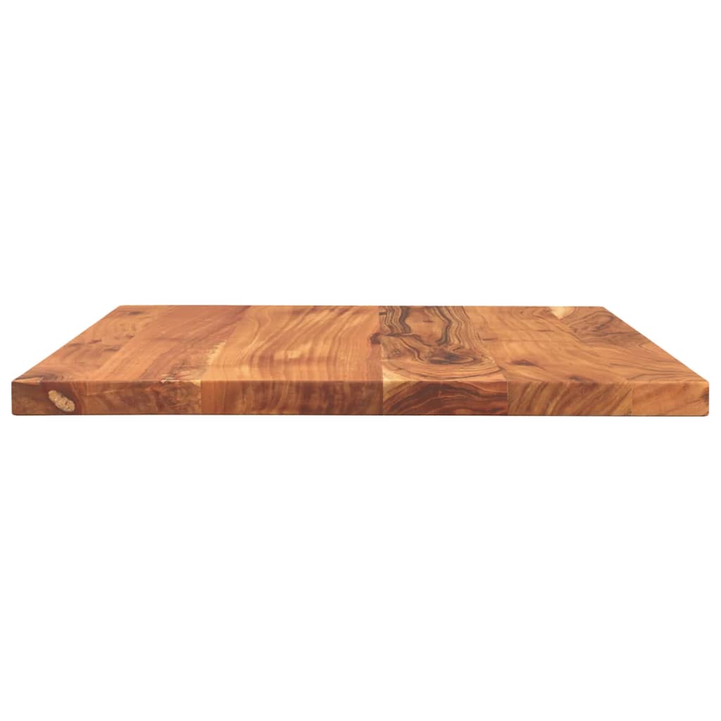 Tischplatte 60x50x3,8 cm Rechteckig Massivholz Akazie