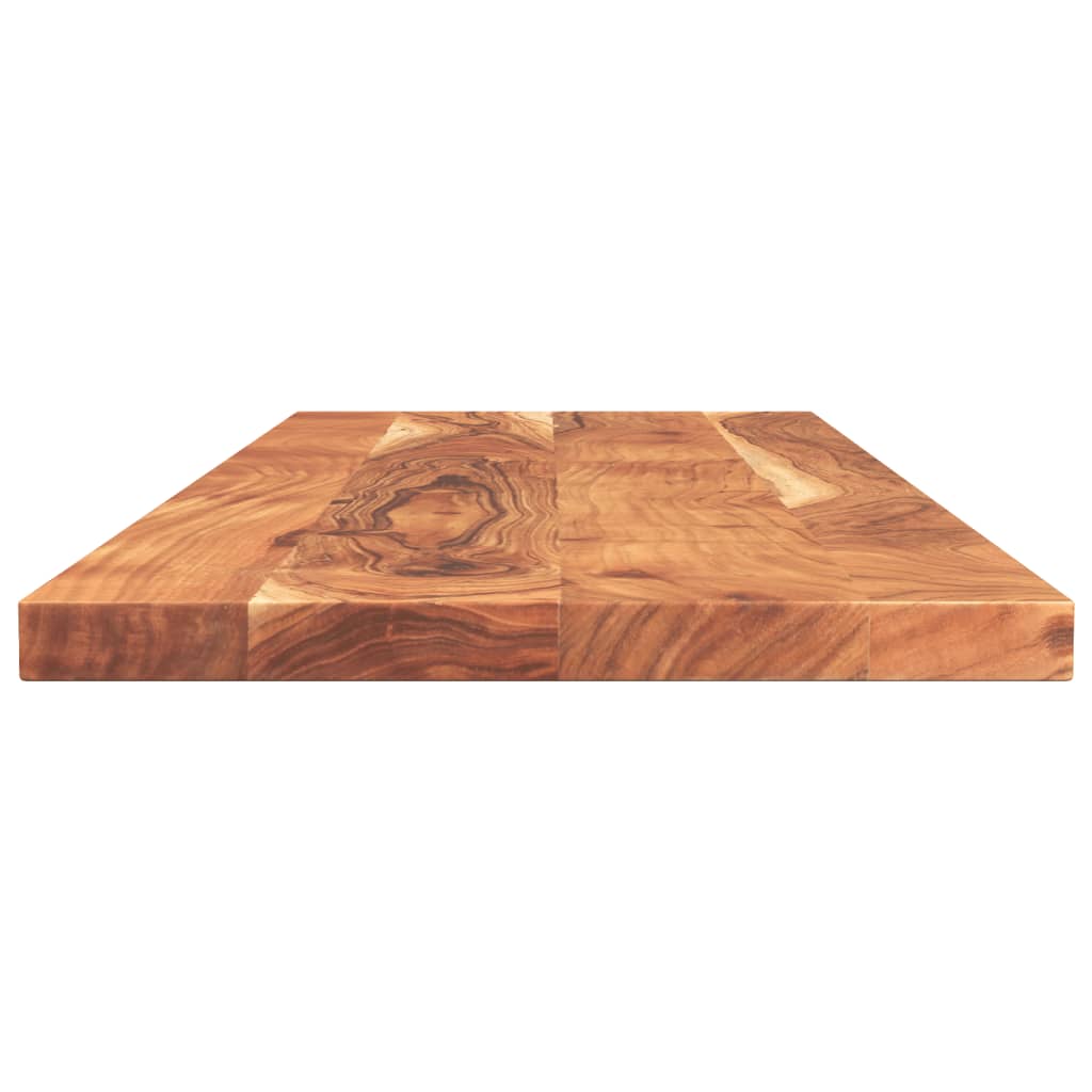 Tischplatte 140x50x3,8 cm Rechteckig Massivholz Akazie