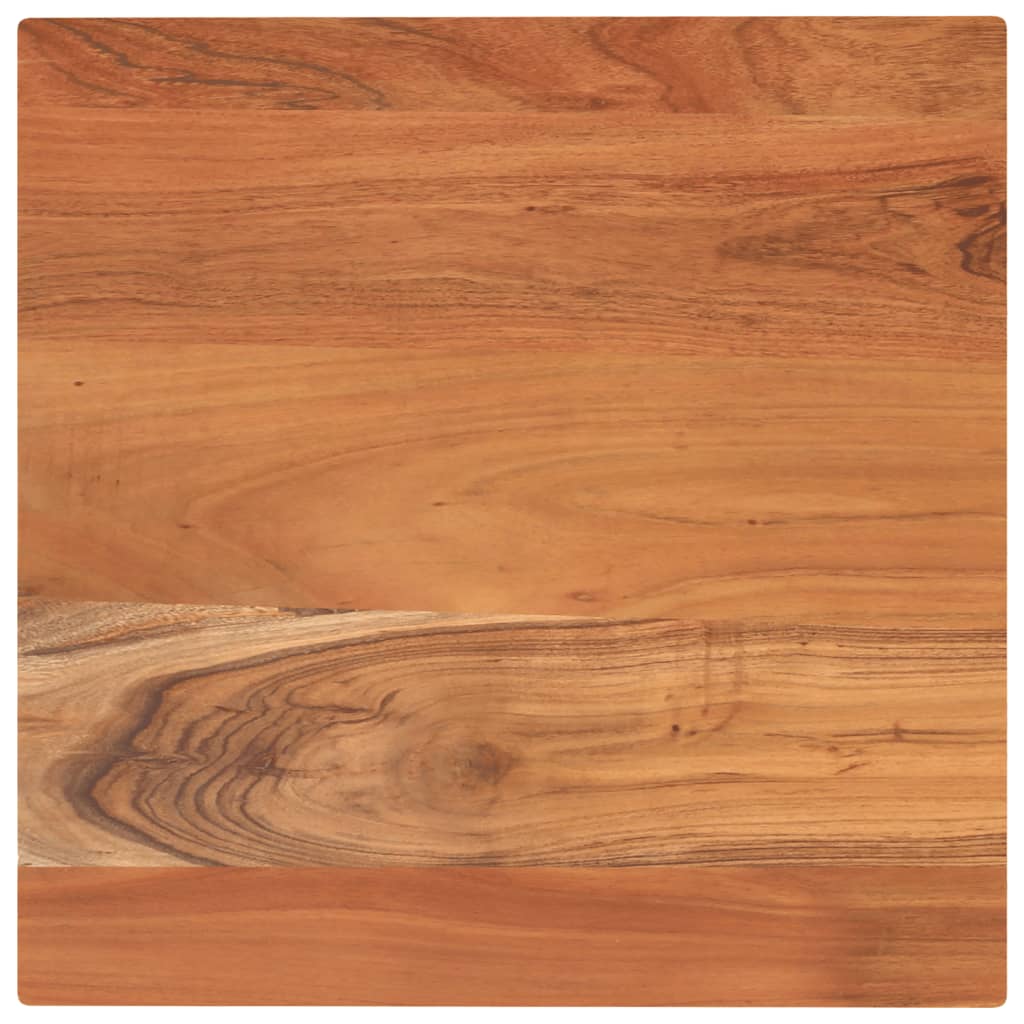 Tischplatte 60x60x3,8 cm Quadratisch Massivholz Akazie