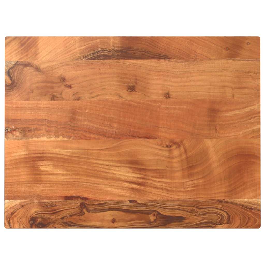 Tischplatte 80x60x3,8 cm Rechteckig Massivholz Akazie