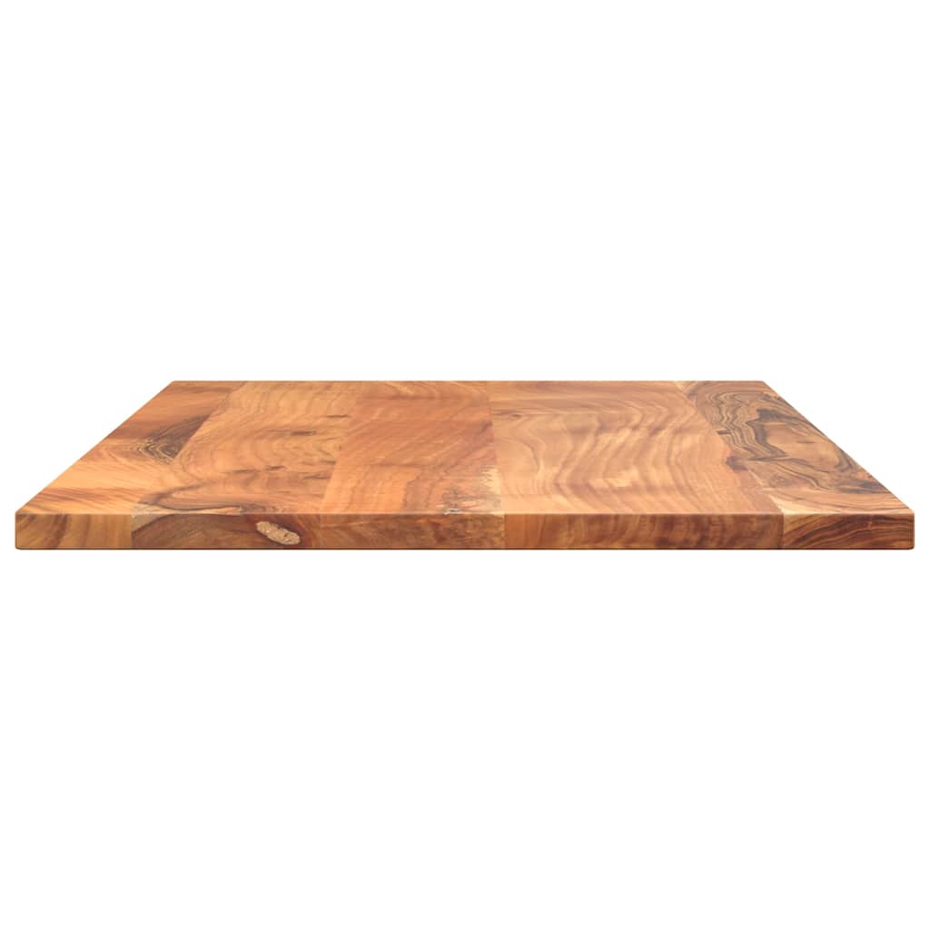 Tischplatte 80x60x3,8 cm Rechteckig Massivholz Akazie