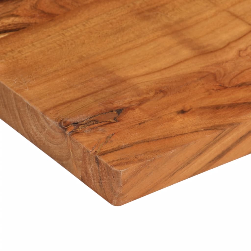 Tischplatte 120x70x3,8 cm Rechteckig Massivholz Akazie
