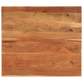 Tischplatte 110x80x3,8 cm Rechteckig Massivholz Akazie
