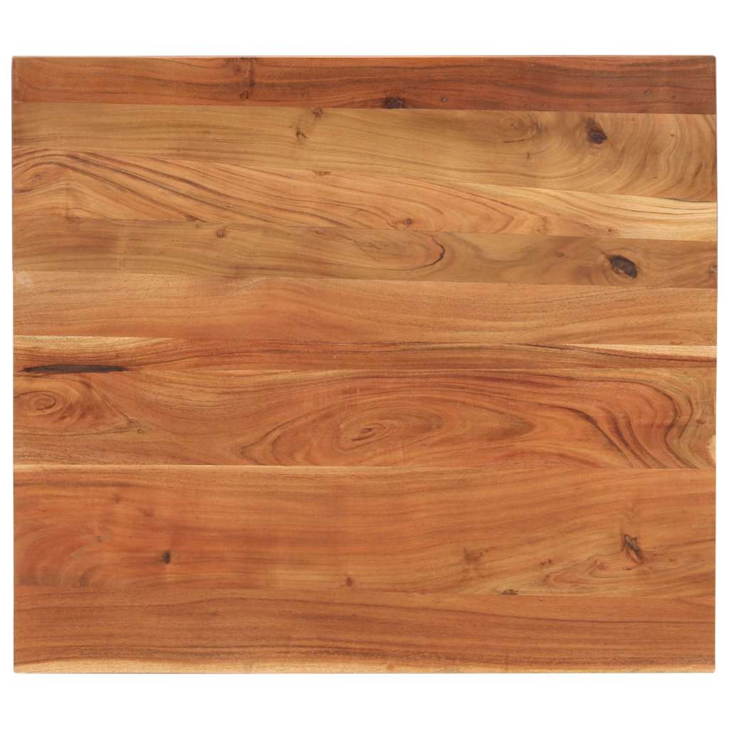 Tischplatte 110x80x3,8 cm Rechteckig Massivholz Akazie