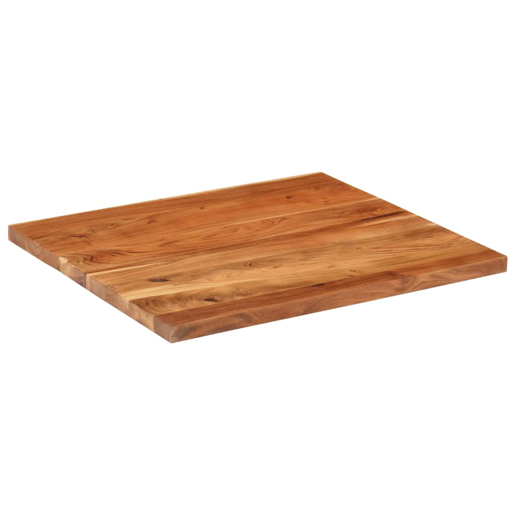 Tischplatte 110x80x3,8 cm Rechteckig Massivholz Akazie