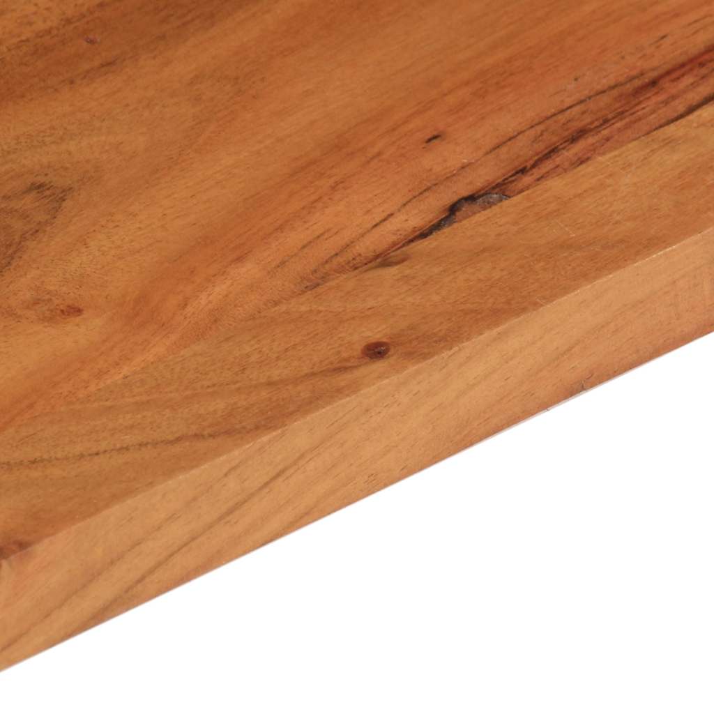 Tischplatte 110x80x3,8 cm Rechteckig Massivholz Akazie
