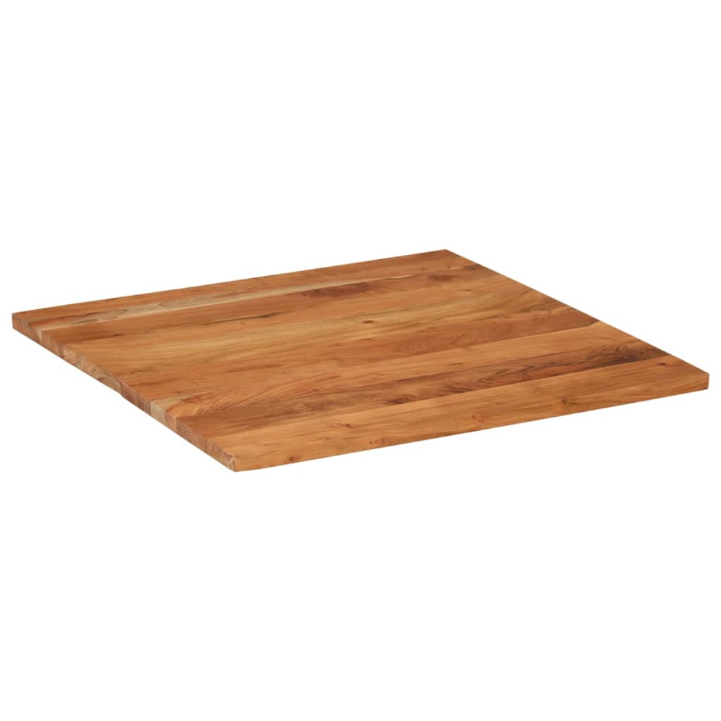 Tischplatte 90x90x3,8 cm Quadratisch Massivholz Akazie