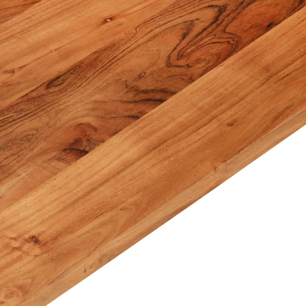 Tischplatte 90x90x3,8 cm Quadratisch Massivholz Akazie