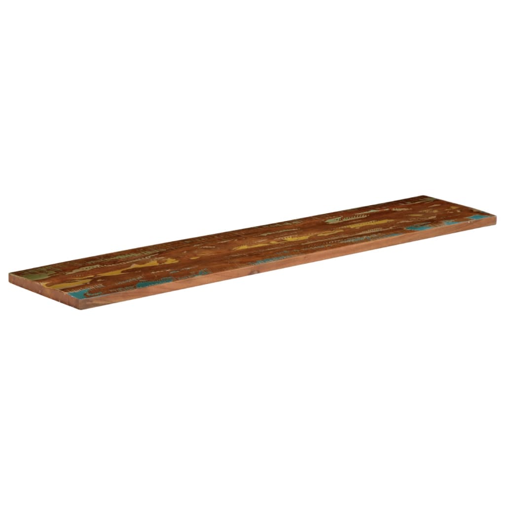 Tischplatte 160x30x3,8 cm Rechteckig Altholz Massiv