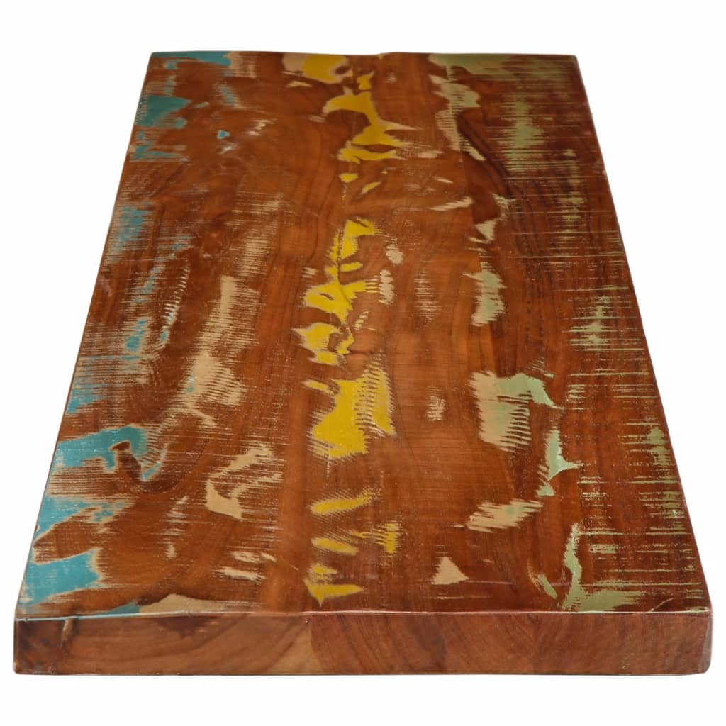 Tischplatte 160x30x3,8 cm Rechteckig Altholz Massiv