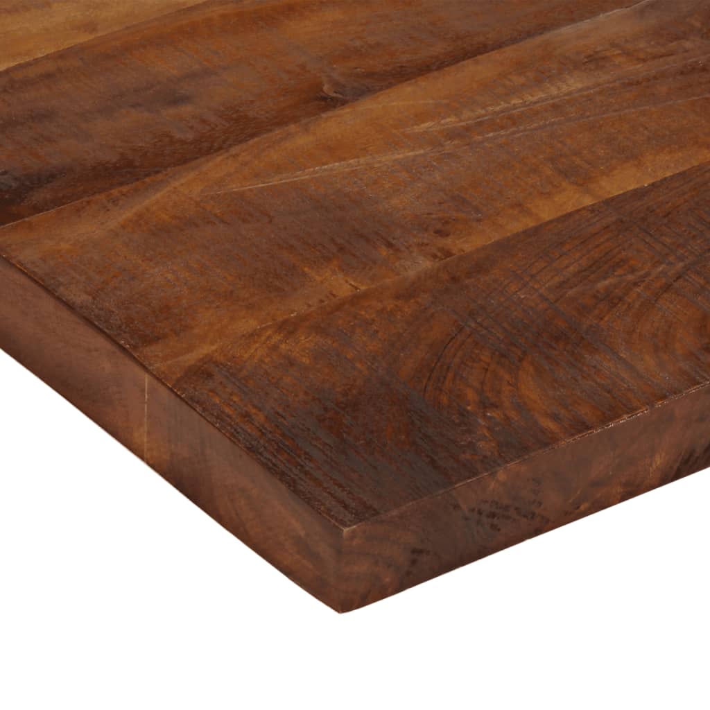 Tischplatte 80x60x2,5 cm Rechteckig Altholz Massiv