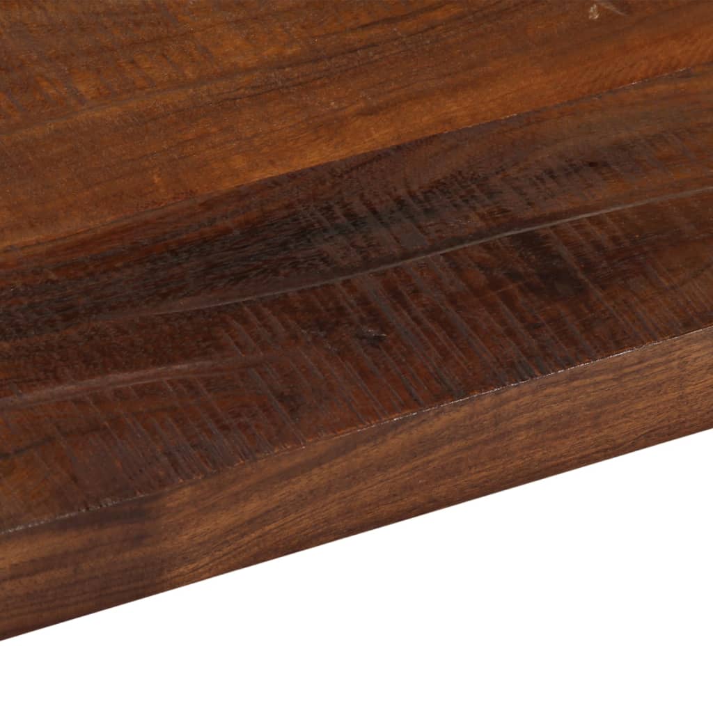 Tischplatte 80x60x2,5 cm Rechteckig Altholz Massiv