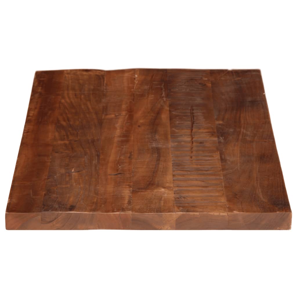Tischplatte 110x60x2,5 cm Rechteckig Altholz Massiv